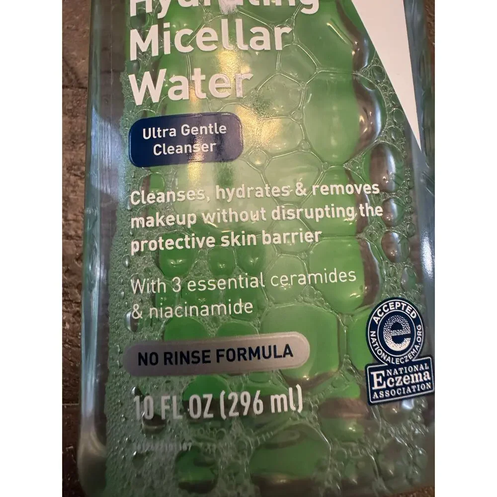 CeraVe Hydrating Micellar Water Ultra Gentle Cleanser Makeup Remover 10 FL. Oz
